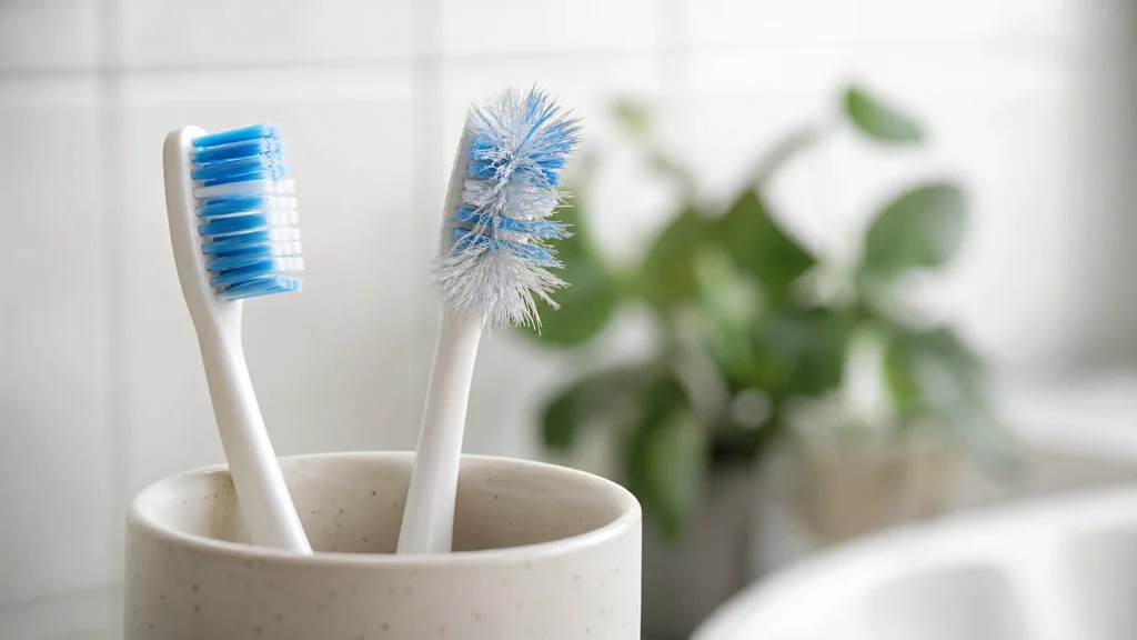 À quelle fréquence faut-il changer de brosse à dents ? Le bon moment
